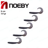 طعمه ماهیگیری ماهی ژله ای دم داسی نوئبی ۸ سانتی NOEBY 4001 NW105