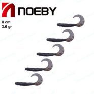 طعمه ماهیگیری ماهی ژله ای دم داسی نوئبی ۸ سانتی NOEBY 4103 NW108