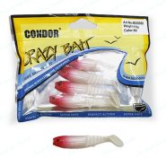 طعمه ماهیگیری ماهی ژله ای کوندور ۸ سانتی طرح کله قرمز (رد هد)