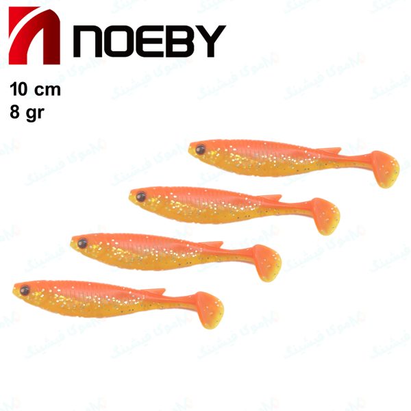 طعمه ماهیگیری ماهی ژله ای نوئبی ۱۰ سانتی NOEBY 5485 NW207