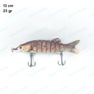 طعمه لور ماهیگیری SwimBait ۱۴ سانتی ۲۳ گرم طرح آمور