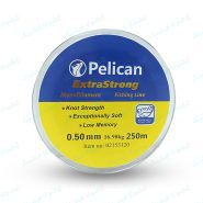 نخ ماهیگیری ابریشمی (براید) ۲۵۰ متری سایز ۰.۵۰ Pelican Extra Strong