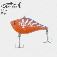 طعمه ماهیگیری لور استخوانی HUNT FISH طول ۵.۵ سانت ۱۵ گرم قرمز ۰۱