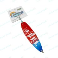 قاشقک ماهیگیری رنات طرح قرمز خالدار سفید ۲۱ گرم MAGICIAN