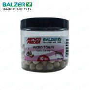 بویله بالزر میکرو سیر پشه ۱۰ میل Balzer Micro Boilies Garlic-shrimp
