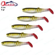 طعمه ماهیگیری ژله ای اوکاسیا ۸ سانت OKASIA طرح اردک ماهی PK