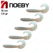 طعمه ماهیگیری ماهی ژله ای دم داسی نوئبی ۱۰ سانتی NOEBY 4001 NW102