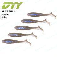 طعمه ماهیگیری ماهی ژله ای دی وای وای ۸ سانتی DYY ALIVE SHAD 024
