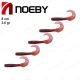 طعمه ماهیگیری ماهی ژله ای دم داسی نوئبی ۸ سانتی NOEBY 4001 NW101