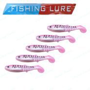 طعمه ماهیگیری ماهی ژله ای ۱۰ سانتی FISHING LURE فایر تایگر نارنجی