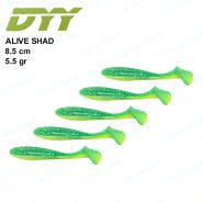 طعمه ماهیگیری ماهی ژله ای دی وای وای ۸ سانتی DYY ALIVE SHAD 027