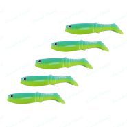 طعمه ماهیگیری ماهی ژله ای طول ۸ سانتی سبز