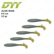 طعمه ماهیگیری ماهی ژله ای دی وای وای ۸ سانتی DYY ALIVE SHAD 020