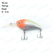 طعمه لور ماهیگیری ۱۰ سانتی ۱۵ گرم دایو ۳ متر کد VB06