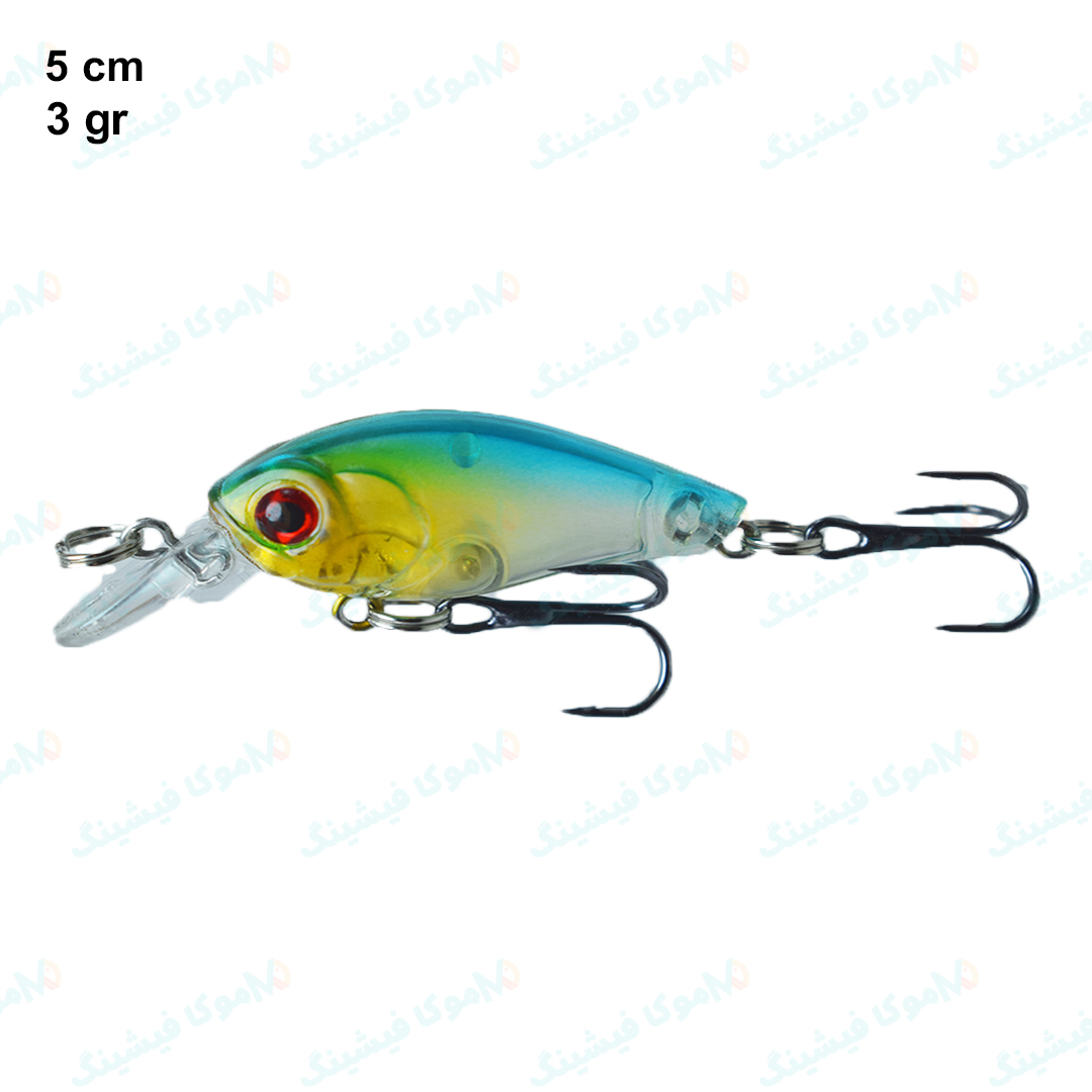 طعمه ماهیگیری لور سایز ۵ سانت ۳ گرم کد SL03