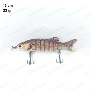 طعمه لور ماهیگیری SwimBait ۱۴ سانتی ۲۳ گرم طرح آمور