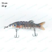 طعمه لور ماهیگیری SwimBait ۱۴ سانتی ۲۳ گرم طرح خاویاری