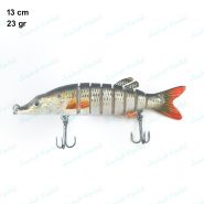 طعمه لور ماهیگیری SwimBait ۱۴ سانتی ۲۳ گرم طرح کپور