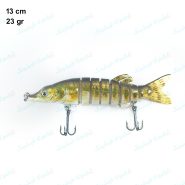 طعمه لور ماهیگیری SwimBait ۱۴ سانتی ۲۳ گرم طرح اردک ماهی