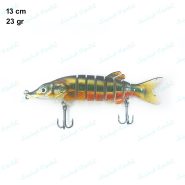 طعمه لور ماهیگیری SwimBait ۱۴ سانتی ۲۳ گرم طرح قزل آلای بروک