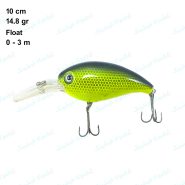 طعمه لور ماهیگیری استخوانی ۱۰ سانتی ۱۵ گرم کد VB01