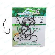 قلاب ماهیگیری اتوماتیک Hong Xiang سایز ۴ بسته ۱۰ عددی