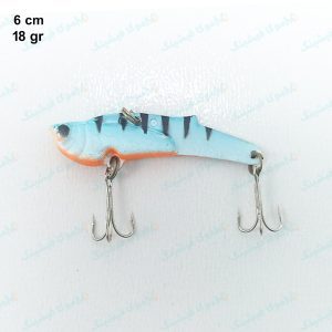 طعمه ماهیگیری لور فلزی سوپر ویبره ۶ سانت ۱۸ گرم کد SV03