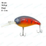 طعمه لور ماهیگیری استخوانی ۱۰ سانتی ۱۵ گرم کد VB03