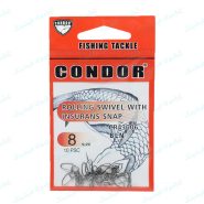 دوراهی حلقه دار کوندور CONDOR سایز ۸ بسته ۱۰ عددی