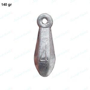 سرب (ورنه) قلاب ماهیگیری سایز ۴ وزن ۱۴۰ گرم