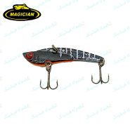 طعمه ماهیگیری لور استخوانی مجیکان ۶ سانت ۱۸گرم مشکی