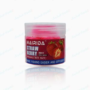 طعمه بویله ذرت پاپ آپ طعم توت فرنگی MAIRIA بسته ۴۰ عددی