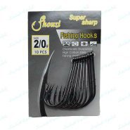 قلاب ماهیگیری SHOUZI مدل SUPER SHARP سایز ۲.۰ بسته ۱۰ عددی