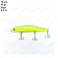 طعمه لور ماهیگیری ۱۴ سانتی ۲۳ گرم دایو ۲-۰ متر کد VB08