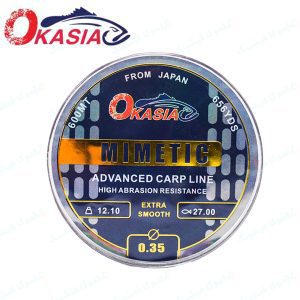 نخ ماهیگیری نایلونی اوکاسیا میمتیک ۰.۳۵ میل ۶۰۰ متر OKASIA MIMETIG LINE