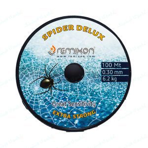 نخ ماهیگیری نایلونی ۱۰۰ متری سایز ۰.۳۰ REMIXON SPIDER DELUX