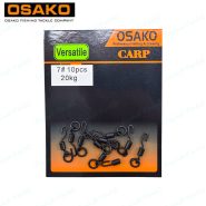 کوییک چنج رینگ دار ماهیگیری ۲۰ کیلوگرم OSAKO بسته 10 عددی