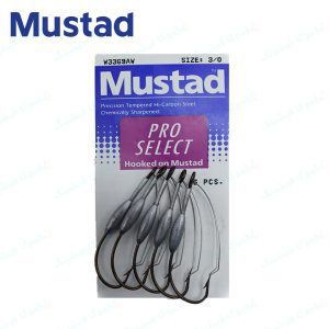 قلاب ماهیگیری موستاد پرو سلکت سایز ۳/۰ Mustad Pro Select Hook W3369AW