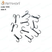قلاب ماهیگیری سه شاخ رمیکسون ۱۰۵۰ سایز ۴ بسته ۱۰ عددی