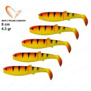 طعمه ژله ای ماهیگیری سویج گیر ۸ سانت SAVAGE GEAR فایرتایگر نارنجی GF