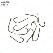 قلاب ماهیگیری پایه بلند برنزی ۳۰۰۱ سایز ۱/۰