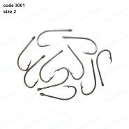 قلاب ماهیگیری پایه بلند برنزی ۳۰۰۱ سایز ۲