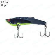 لور فلزی سوپر ویبره ۶.۵ سانت ۱۸ گرم سبز و مشکی کد SV11