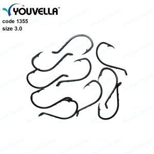 قلاب ماهیگیری اختاپوسی یوولا ۱۳۵۵ سایز ۳/۰ YOUVELLA بسته ۱۰ عددی