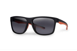 عینک پلاریزه مشکی نارنجی لنز خاکستری فوکس Fox Collection Black Orange Shades