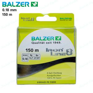 نخ ماهیگیری براید (ابریشمی) ۸ رشته بالزر ۱۵۰ متر ۰.۱۸ میل Balzer