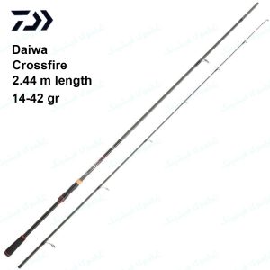 چوب ماهیگیری دایوا کراس فایر ۲۴۰ سانت وزن پرتاب ۴۲-۱۴ گرم Daiwa Crossfire