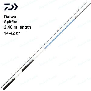 چوب ماهیگیری دایوا اسپیت فایر ۲۴۰ سانت وزن پرتاب ۴۲-۱۴ گرم Daiwa Spitfire