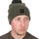 کلاه بافت زمستانی سبز مشکی فوکس Fox Collection Bobble Hat