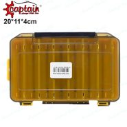 جعبه لور ماهیگیری دو طرفه کاپیتان Captain زرد